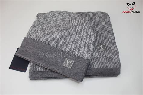 louis vuitton muts en sjaal set heren|Scarves Collection for Men .